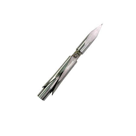 Наконечник со скручивающимся бойком и трехгранной заточкой (сталь; M7x1)